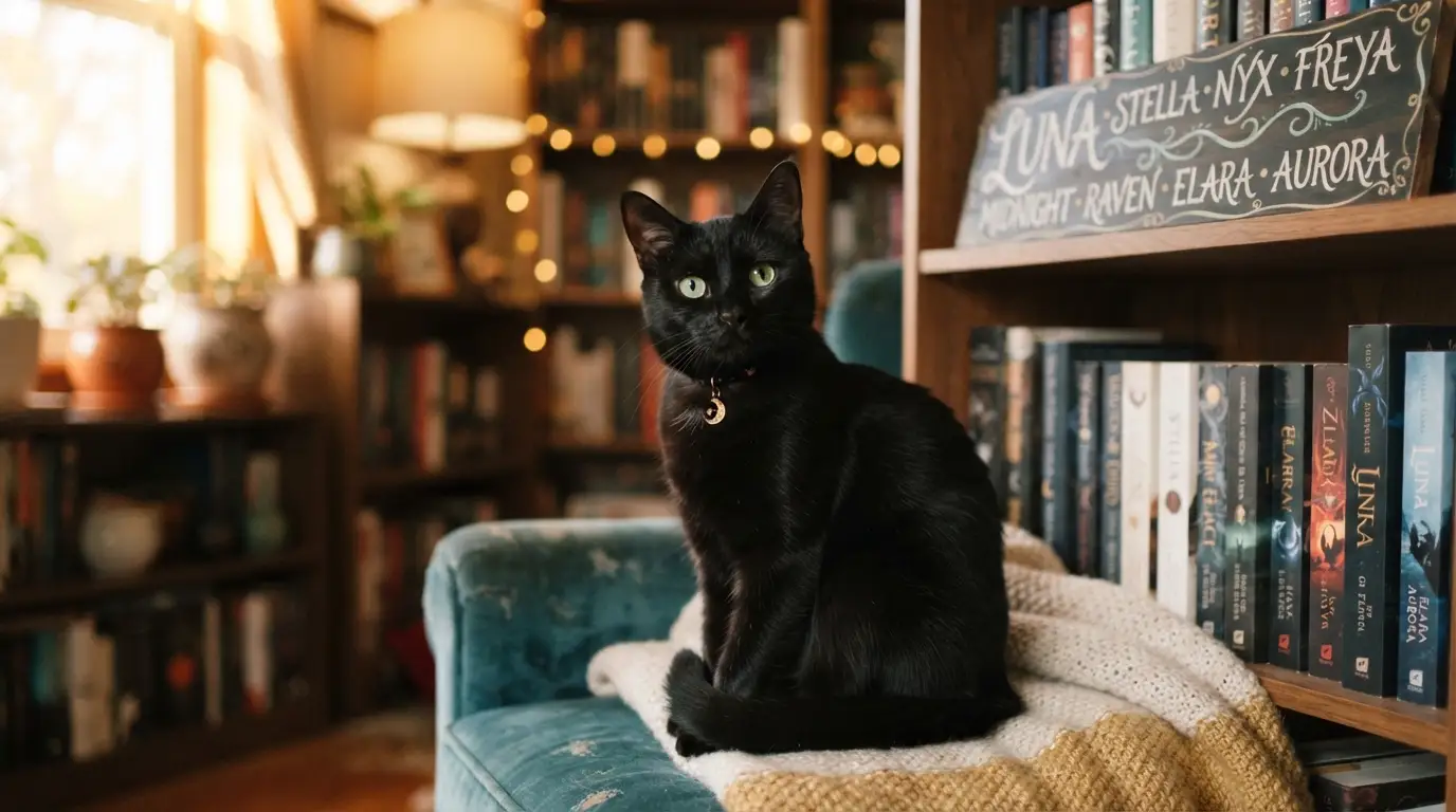 Beautiful Names for a Girl Black Cat