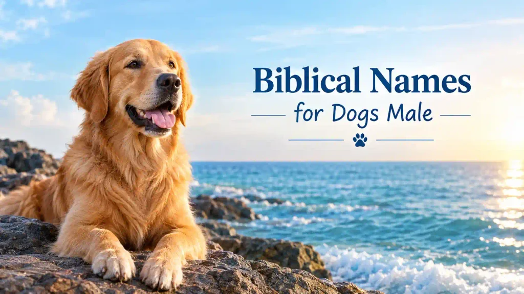 Biblical names for dogs male