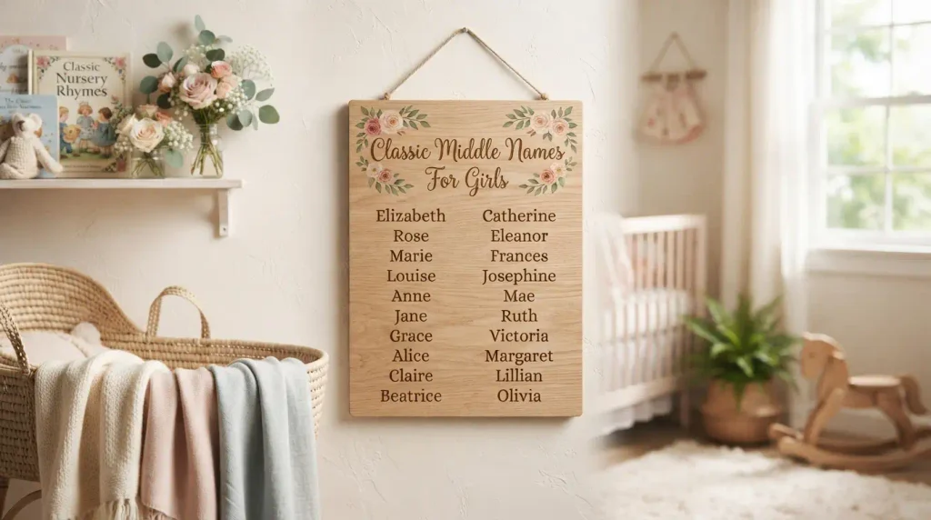 Classic Middle Names for Girls