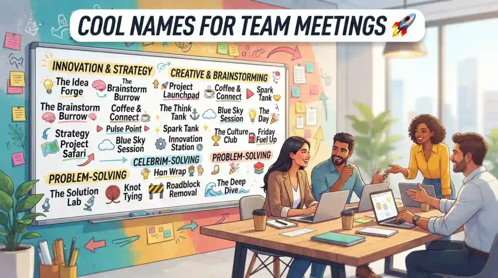 Cool Names for Team Meetings