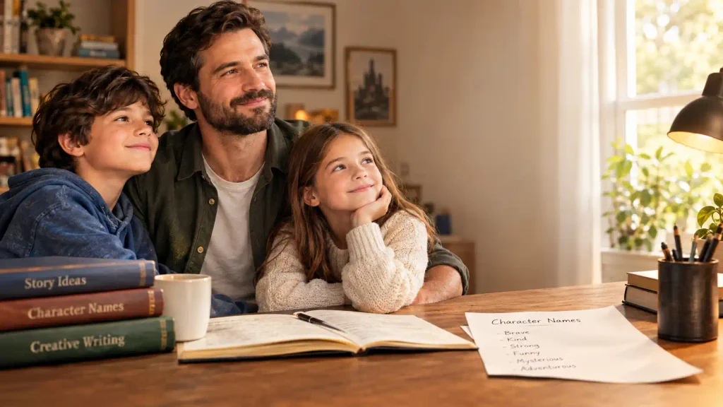 Dad names for a story