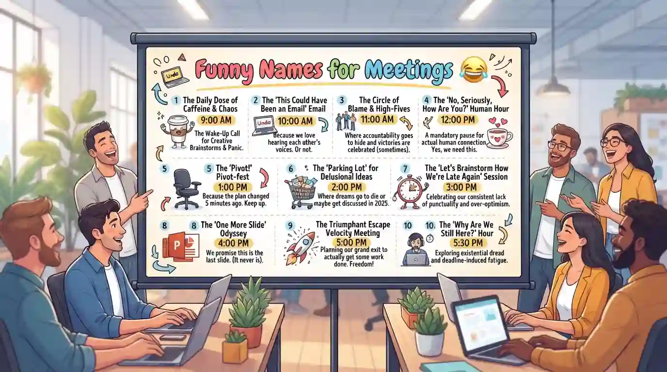 Funny Names for Meetings