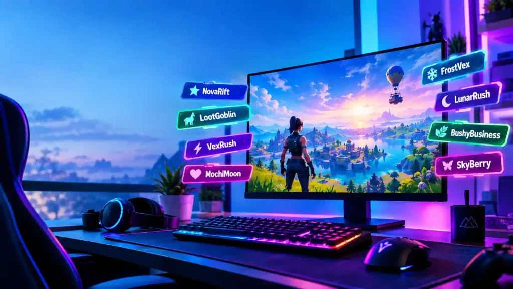 Good display names for fortnite