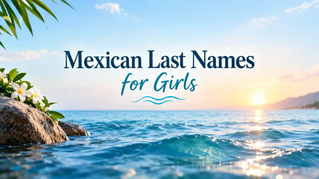 Mexican last names for girls