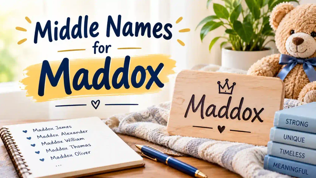 Middle names for maddox