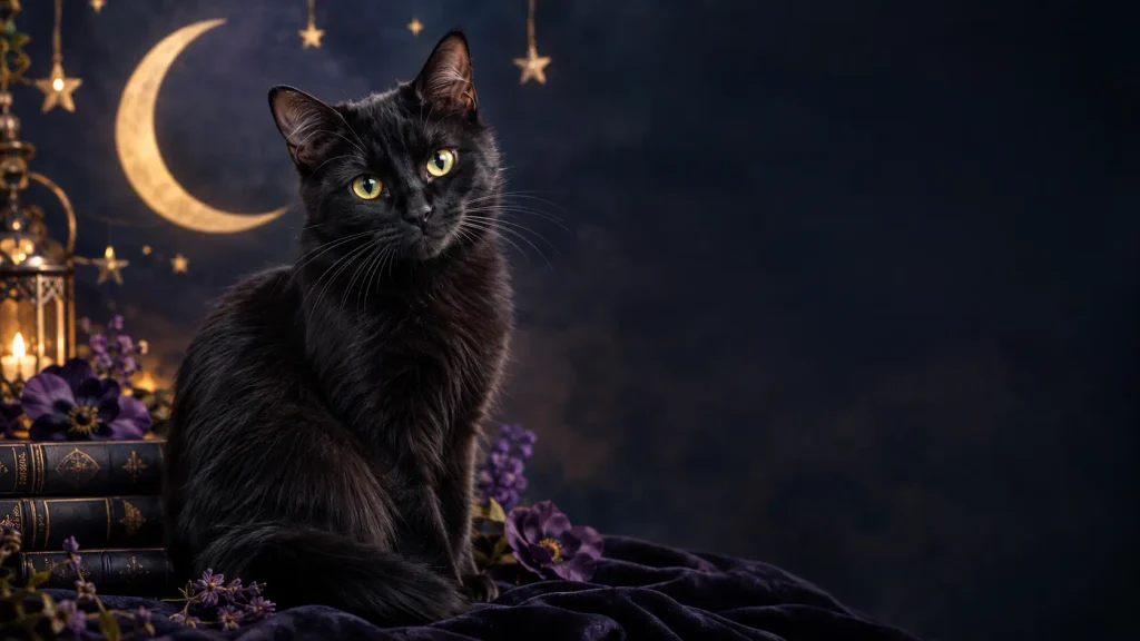 Names for a girl black cat