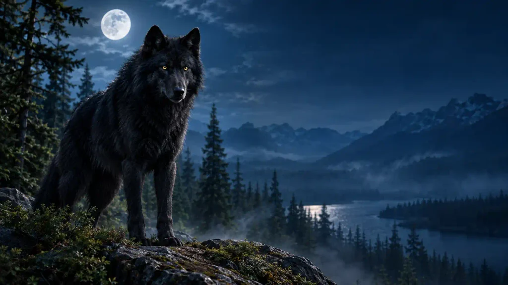 Names for black wolves