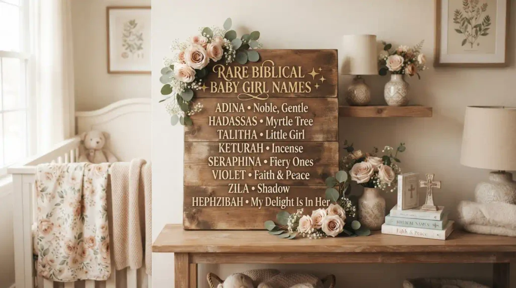 Rare Biblical Baby Girl Names 