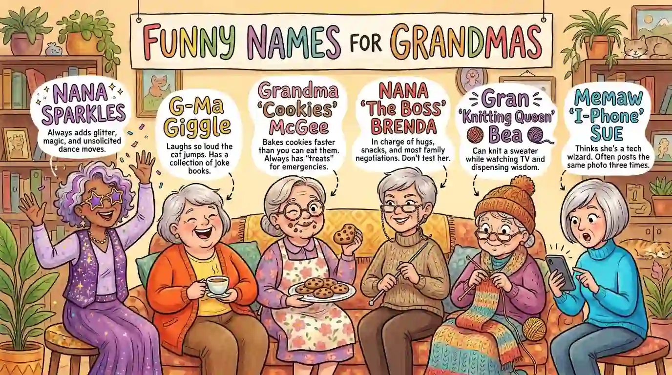 Funny Names for Grandmas