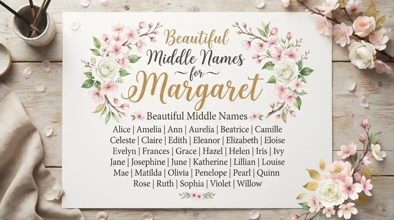 Beautiful Middle Names for Margaret 