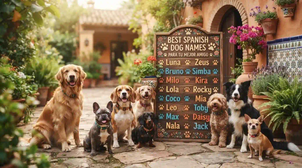 Best Spanish Dog Names 