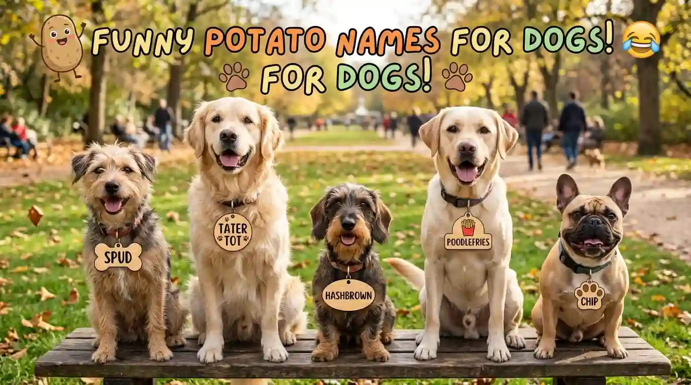 Funny Potato Names for Dogs