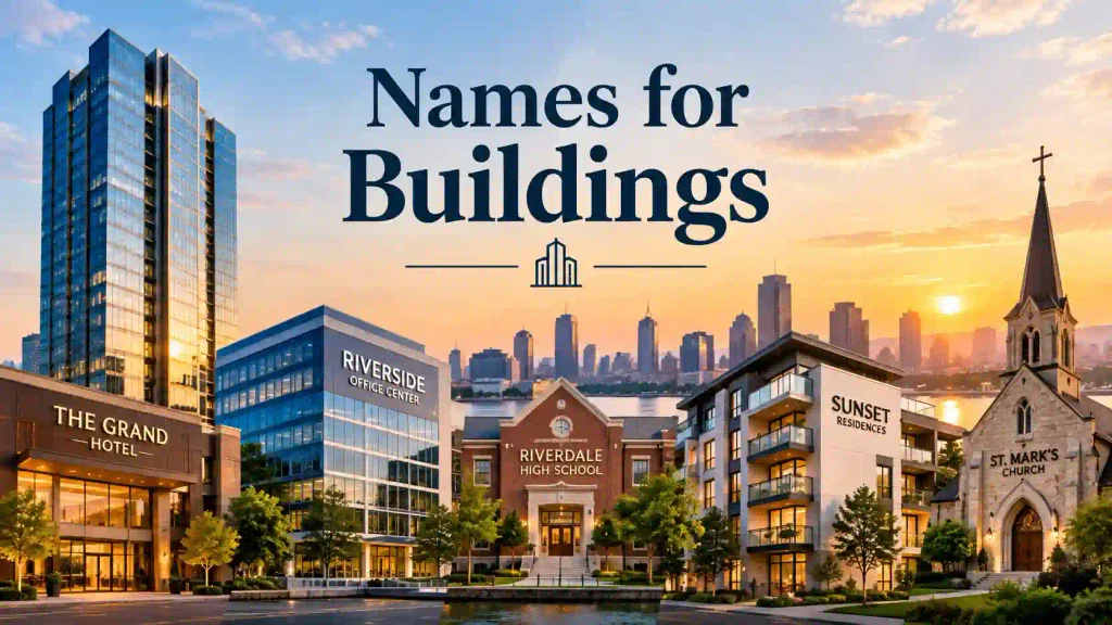 Names for buildings