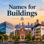 Names for buildings
