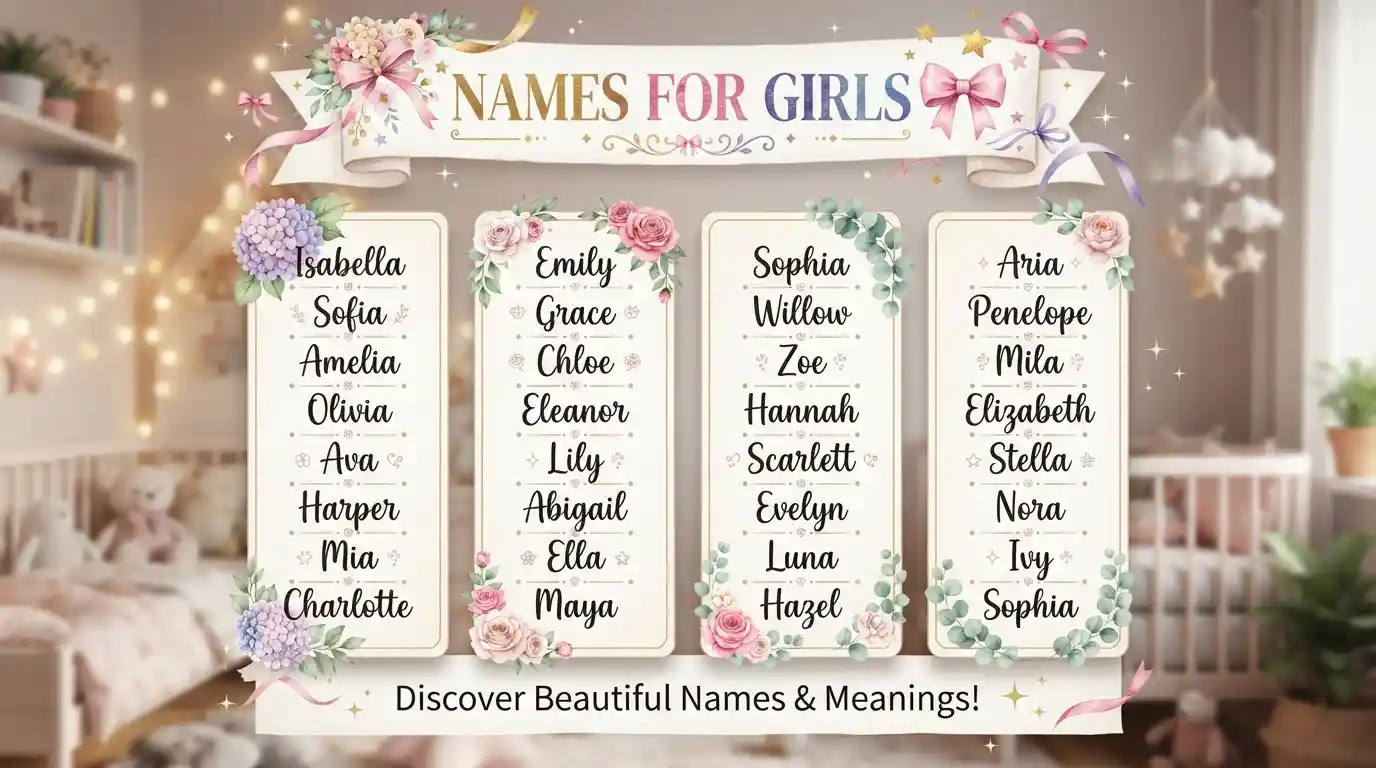 Names for Girls 