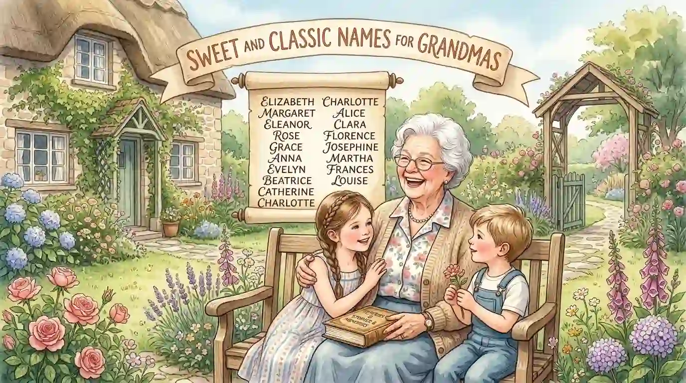 Sweet and Classic Names for Grandmas